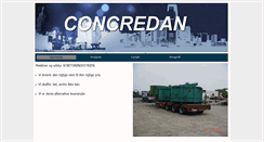 Desktop Screenshot of concredan.dk