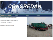 Tablet Screenshot of concredan.dk